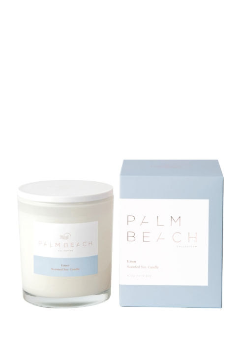 Palm Beach-Palm Beach Fragrance Linen Standard Candle-Mott and Mulberry