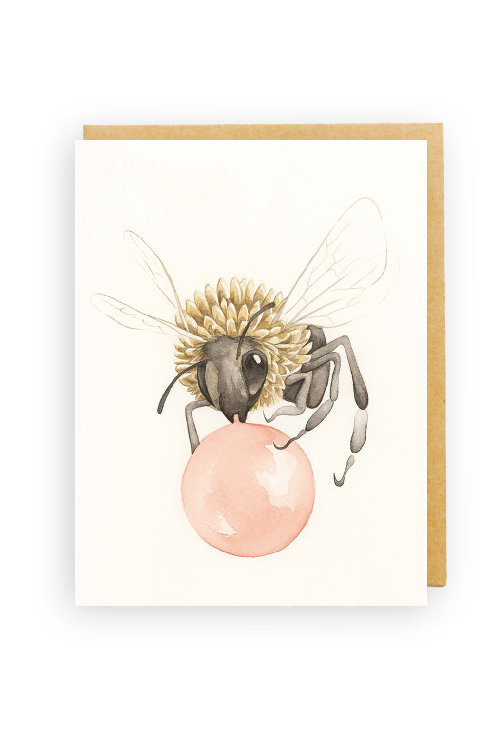 Squirrel Design Studio-Bubble Bee - Greeting Card-Mott and Mulberry