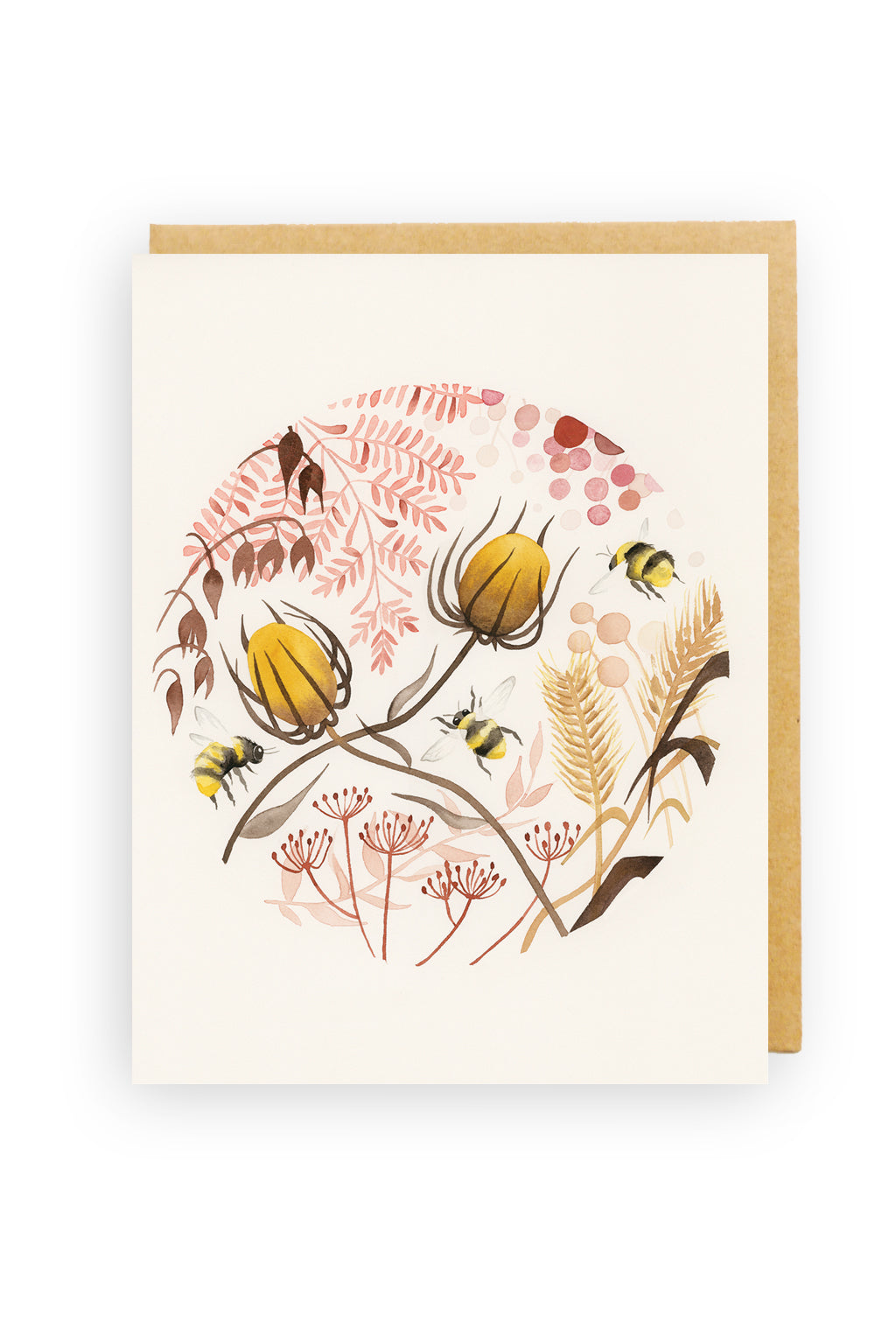 Squirrel Design Studio-Gold Afternoon - Greeting Card-Mott and Mulberry