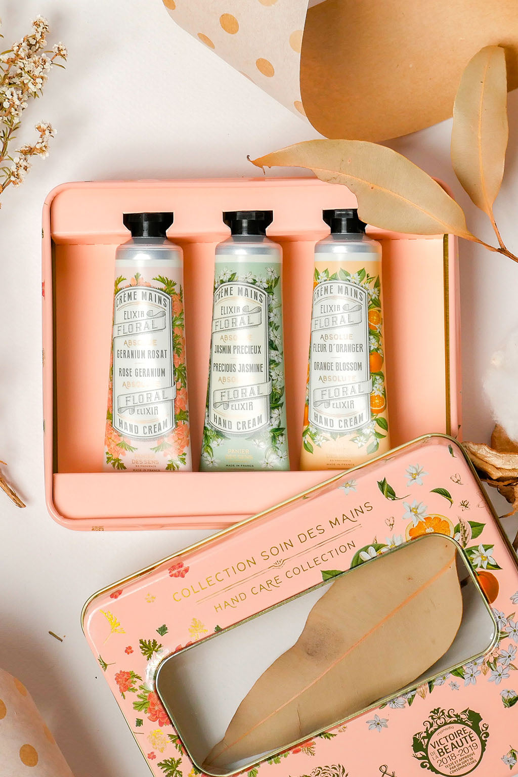 Mott and Mulberry-En  Provence Perfume Soap and Hand Cream Gift Set-Mott and Mulberry