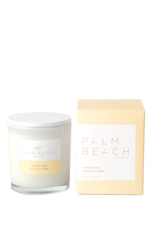 Palm Beach-PALM BEACH Coconut and Lime Standard Candle-Mott and Mulberry