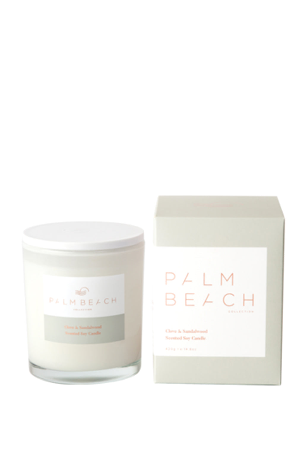 Palm Beach-PALM BEACH Clove and Sandalwood Standard Candle-Mott and Mulberry