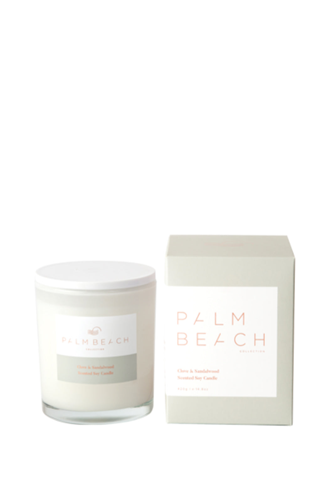 Palm Beach-PALM BEACH Clove and Sandalwood Mini Candle-Mott and Mulberry