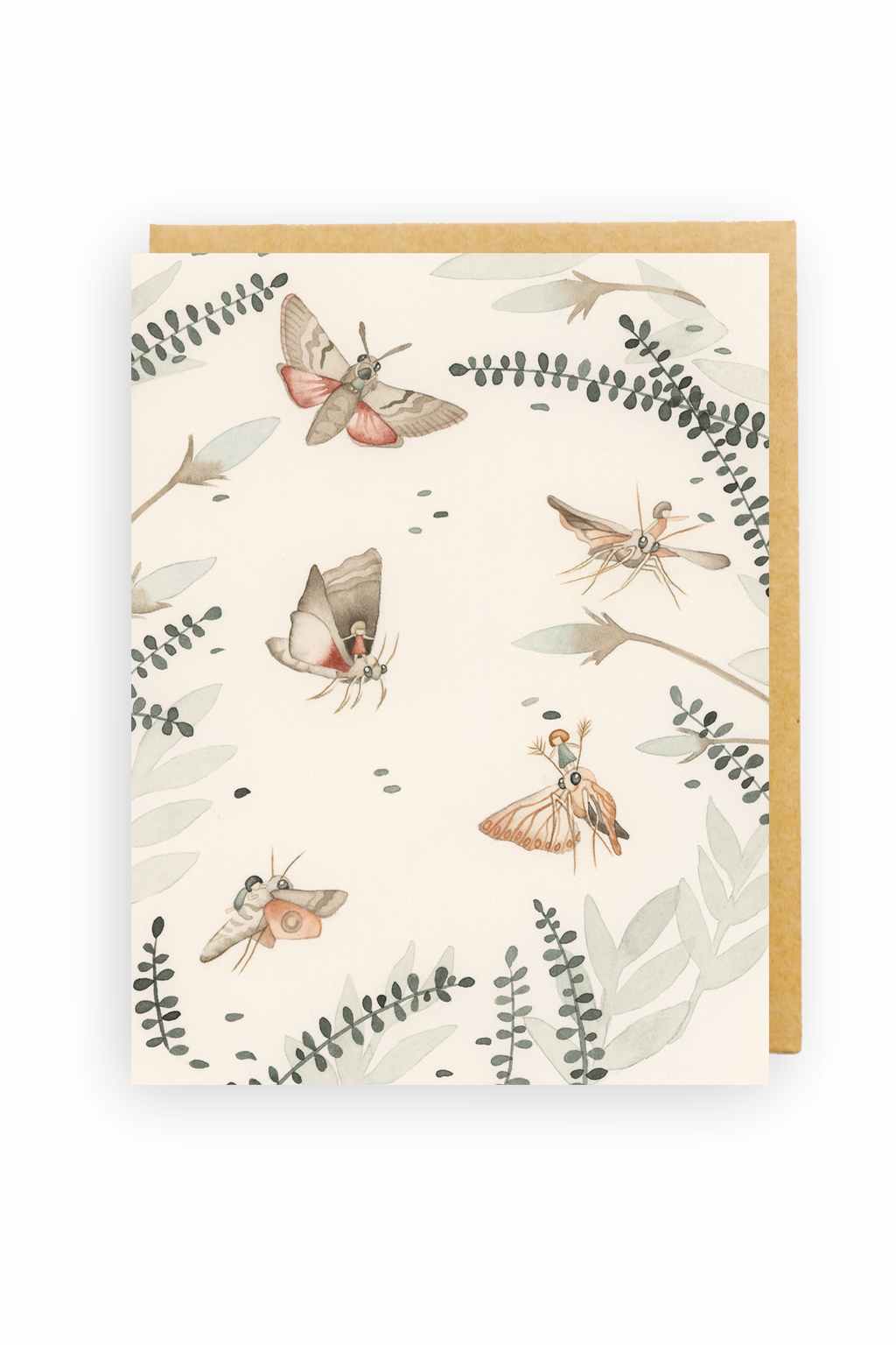 Squirrel Design Studio-Windswept - Greeting Card-Mott and Mulberry