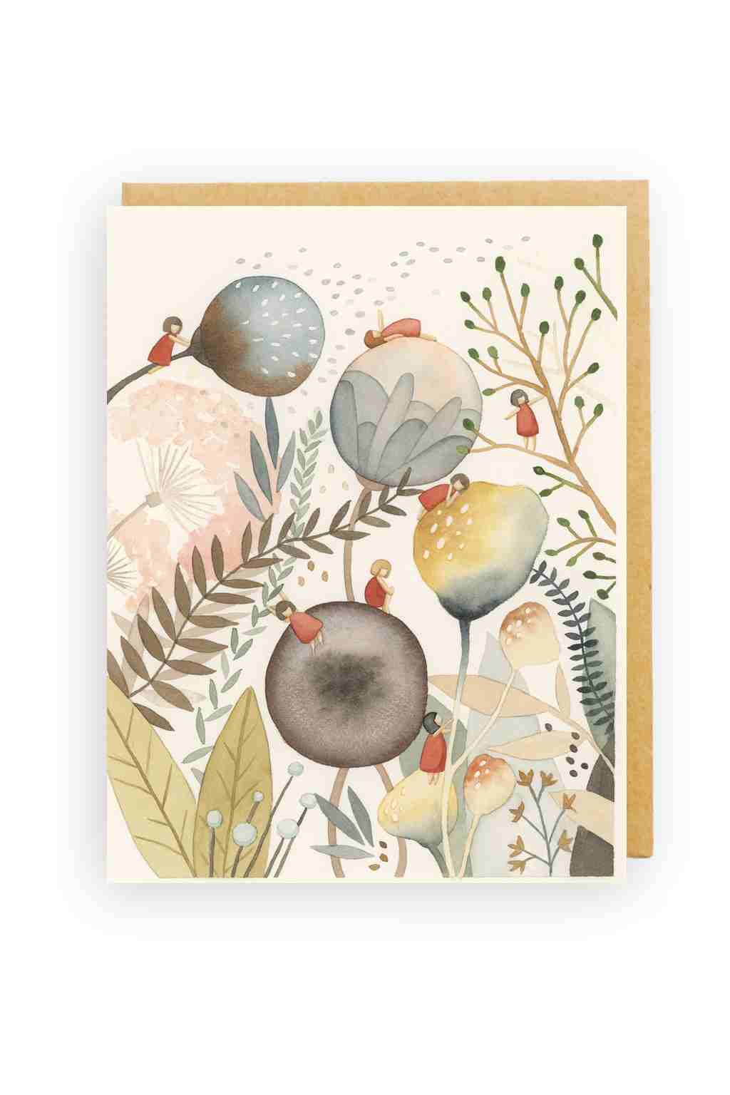 Squirrel Design Studio-Little Women - Greeting Card-Mott and Mulberry
