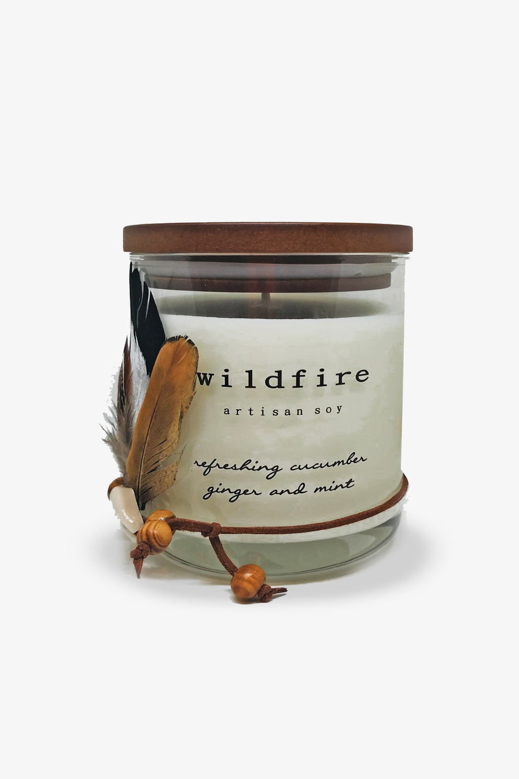Wildfire-Refreshing Cucumber Ginger and Mint Candle-Mott and Mulberry