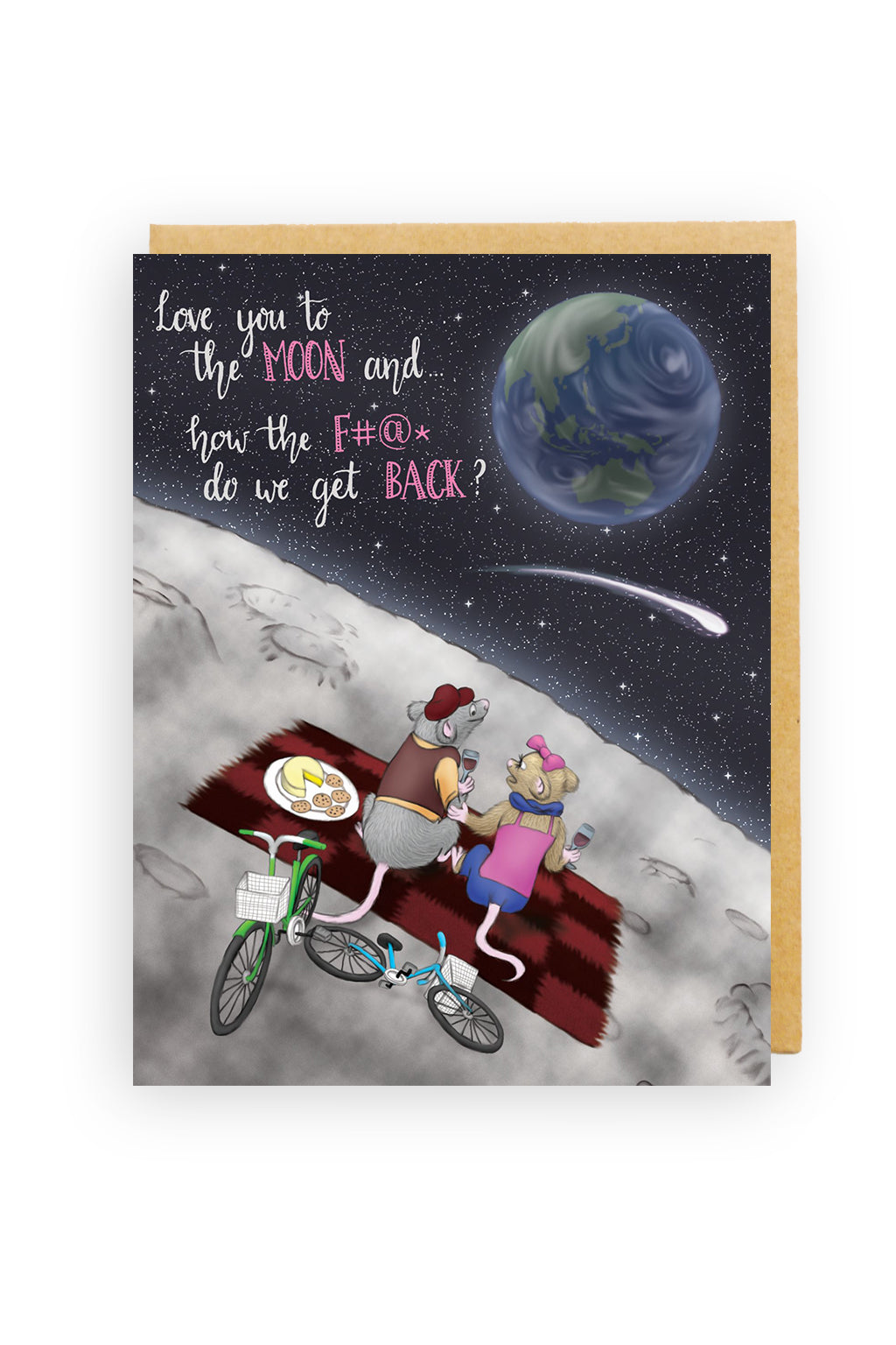 Squirrel Design Studio-To The Moon And Back - Love Card-Mott and Mulberry