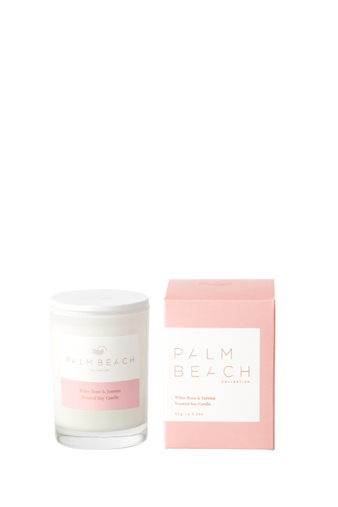 Palm Beach-Palm Beach Fragrance White and Jasmine Mini Candle-Mott and Mulberry