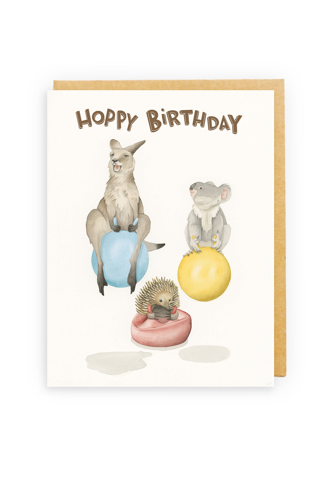 Squirrel Design Studio-Happy Hoppers GOLD FOIL  - Greeting Card-Mott and Mulberry