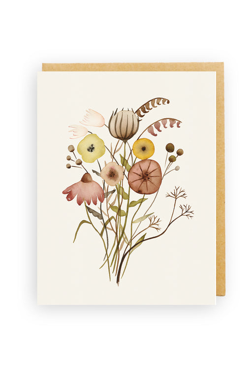 Squirrel Design Studio-Wildflowers - Greeting Card-Mott and Mulberry